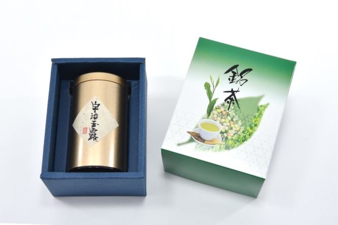 手摘み「宇治玉露」100g/缶　〈玉露 お茶 茶 緑茶 手摘み 高級 宇治 京都 飲料〉 加工食品 