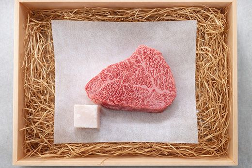 【寛閑観】近江牛　赤身ステーキ(ランプ・イチボ)　130g【冷蔵】【FR11W】