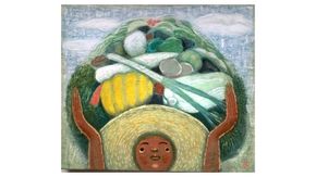 【 限定 1点 】収穫 1 絵画 絵 アート アトリエ 飛動庵 [BG60-NT]