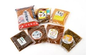 十日町の味噌蔵高長醸造場人気の品7品セット 漬物 みそ 味噌漬け 