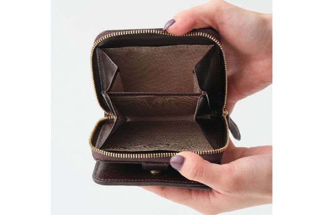 SOMES 二つ折り財布 （ブラウン）PT-85 [ソメスサドル 北海道 砂川市 12260813-a] ソメス 財布 メンズ レディース 二つ折り 二つ折 2つ折り 本革 革 革製品 レザー ウォレット サイフ さいふ somes saddle