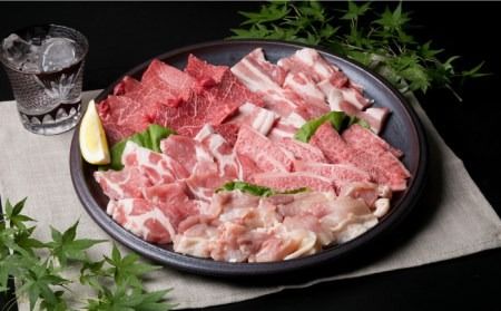 焼肉・バーベキュー セット 計800g 牛モモ 牛バラ 豚バラ 豚肩ロース 鶏もも肉 A4ランク 糸島 黒毛和牛 糸島華豚 博多 華味鳥【糸島ミートデリ工房】 [ACA010] 焼肉 焼き肉 バーベキュー セット やき肉 黒毛和牛 牛肉 豚肉 鶏肉 赤身