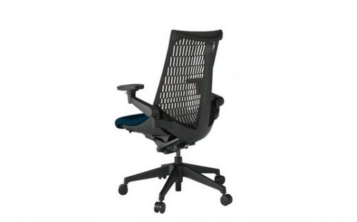 イトーキ アクトチェア ネイビーブルー オフィスチェア【エラストマー・ハイバック/  ウレタンキャスター / 4Dリンクアームレスト /  快適な座り心地/通気性・エラストマー素材 /フレキシブルバックレスト / 360°回転 / 11.5cm座面上下昇降 / 完成品/日本製・こだわりの品質】 ゲーミングチェア KG447PSMT1B2T1F (KG447PS-MT1B2T1)【EI019W】