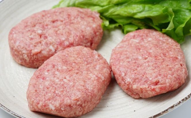 お肉屋さんの手ごね ハンバーグ／博多和牛入り 1.4kg（140g×10個）※配送不可：離島 肉料理 洋食 子供 お昼 夕飯 簡単 時短 国産牛肉 黒毛和牛 合い挽き肉 やわらかい 肉汁 濃厚 旨 化粧箱入り