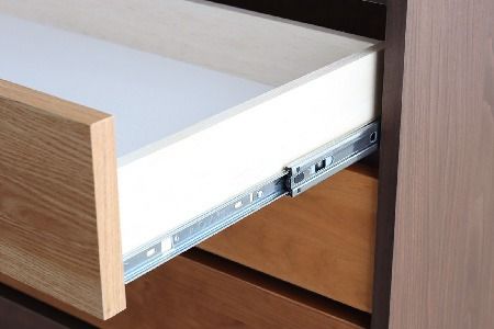 【東馬家具】カンザス 90チェスト BR【木目 天然素材 6段 グラデーション 収納力 上質 棚 完成品】(H060635)