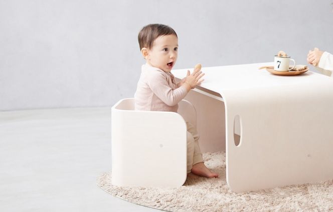 HOPPL（ホップル） 【アウトレット】 コロコロチェア （ナチュラル）