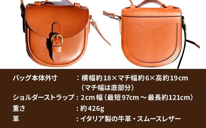 Ove no.2 【オーヴェ】 ショルダーバッグ 糸島市 / LADIES＆GENTLEMEN 本革 革製品[ADK071]