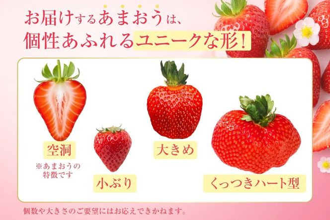 いちご あまおう ボリューム セット 6p 【2027年発送】 [THE FARM_strawberry 福岡県 宇美町 um40azo780006] 先行予約 イチゴ 苺 フルーツ 果物 果実 甘い あまい 小分け 6パック