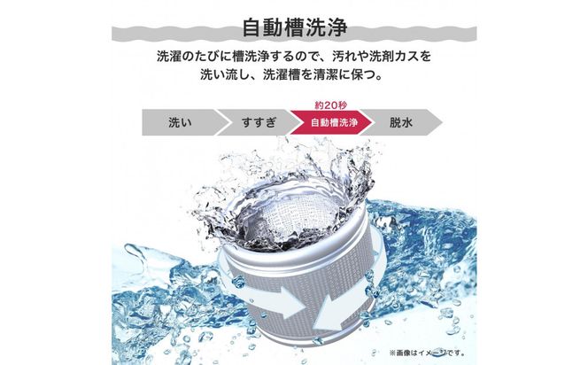 Hisense ハイセンス 洗剤自動投入 洗濯機【設置費込み】8kg 大容量 家族用 2-4人用 低騒音 最短15分洗濯 スマホ操作 リモート洗濯 自動槽洗浄 シャワー水流 激流洗浄 予約機能 インバーター 省エネ ホワイト/ゴールド HW-DG80XH 人気 おすすめ 家電 送料無料 141305_KC18