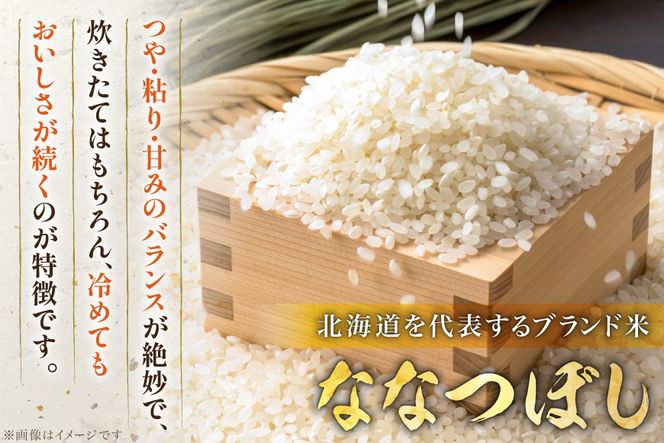 米 令和7年産 JA新すながわ産 ななつぼし 5kg [ホクレン商事 北海道 砂川市 12260894] お米 北海道産 ブランド米 北海道米 コメ 白米 ごはん ご飯 国産