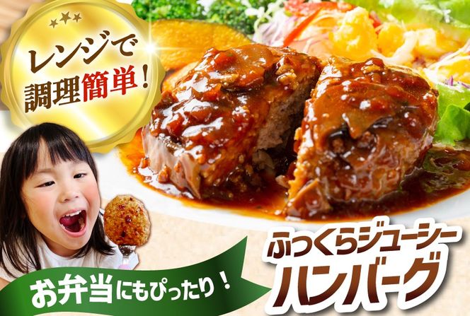 6回 定期便 レンジで簡単 ハンバーグ 60g 50個 総計 300個 総重量 18kg [オサベフーズ 宮城県 気仙沼市 20566203] ハンバーグ 大容量 時短 レンジ 簡単調理 ハンバーグ 便利 肉 お肉 弁当 惣菜 おかず ハンバーグ