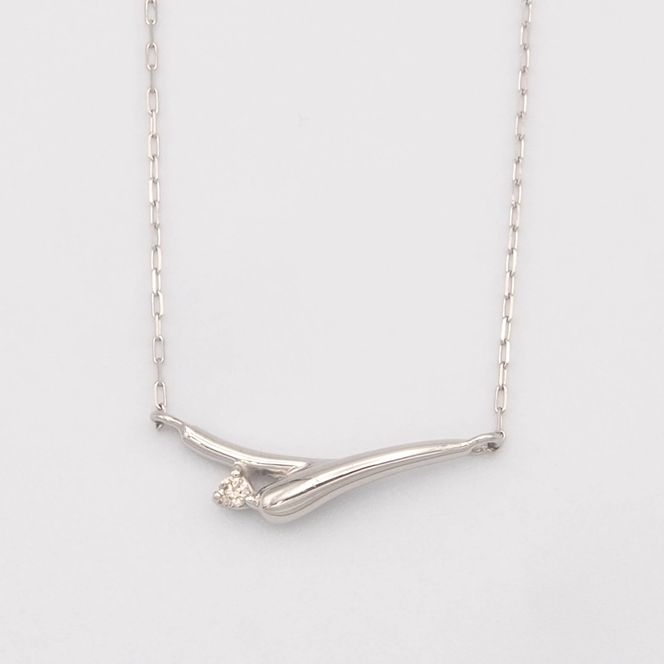 PT900/PT850 0.01ct ダイヤモンド ペンダントネックレス HH-019749 SWBT014-pt