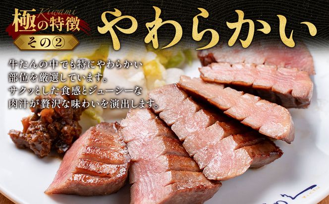 牛たん炭焼利久 牛たん極（塩味）2箱セット【 肉 にく 牛肉 牛たん タン 仙台 名物 厚切り 焼肉 プレミアム バーベキュー BBQ アウトドア キャンプ ジューシー 柔らかい 風味豊か 旨味 冷凍保存 焼き方簡単 高級 贅沢 宮城 お取り寄せ ギフト 】 ● 041009_JF015