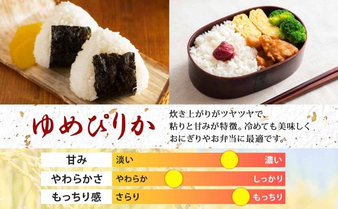 【令和8年産先行予約】北海道 定期便 3ヵ月連続3回 令和8年産 ゆめぴりか 5kg×2袋 特A 精米 米 白米 ご飯 お米 ごはん 国産 ブランド米 肉料理 ギフト 常温 お取り寄せ 産地直送 送料無料 