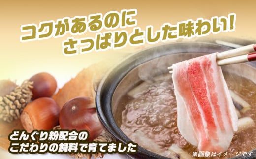 「どんぐりの恵み豚」真空しゃぶしゃぶ2.7kgセット_17-1102_(都城市) 都城産豚 どんぐりの恵み しゃぶしゃぶ ロース バラ 肩ロース モモ ウデ切落し 200g 300g 豚肉 加工品 冷凍