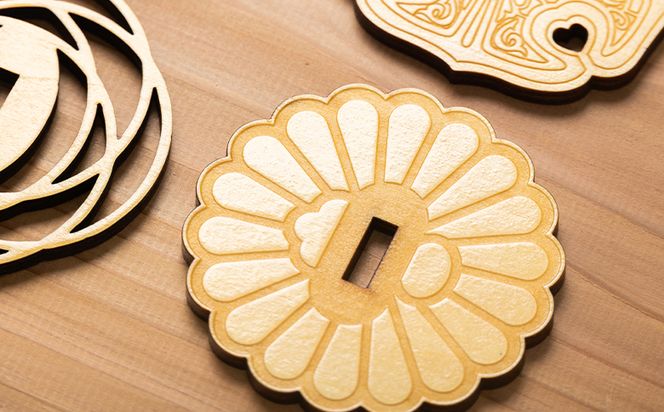 選べる！鍔コースター　3枚セット ak-0014