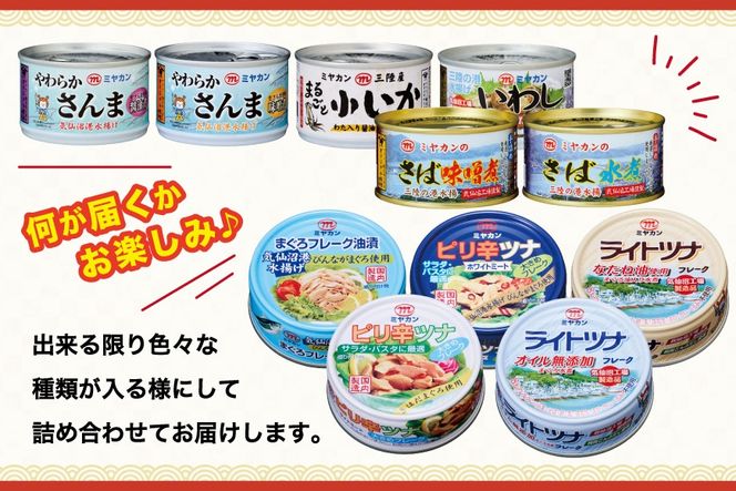 訳あり お任せ 人気 缶詰 20缶 +1缶 合計21缶 セット [ミヤカン 宮城県 気仙沼市 20566259] 缶詰 ツナ缶 さば缶 さんま缶 いか缶 いわし缶 鯖缶 ツナフレーク さば水煮 さば味噌煮 詰め合わせ 長期保存 非常食 備蓄 食べ比べ 防災 キャンプ アウトドア ふるさと納税