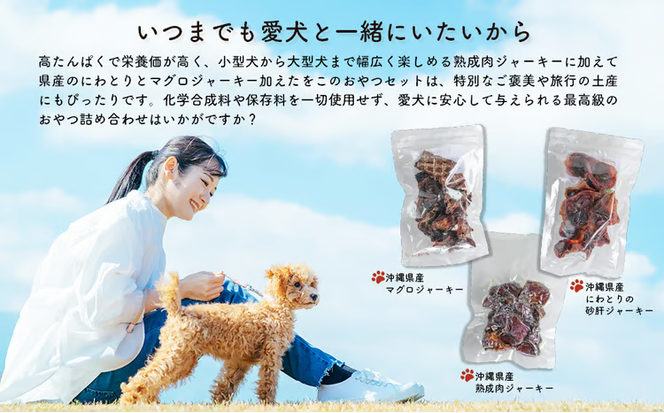 ドッグフード 熟成肉ジャーキーおやつ詰合せセット