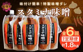 【A5-246】味付け簡単！特製味噌ダレ「スタミナ味噌」【6カ月定期便】