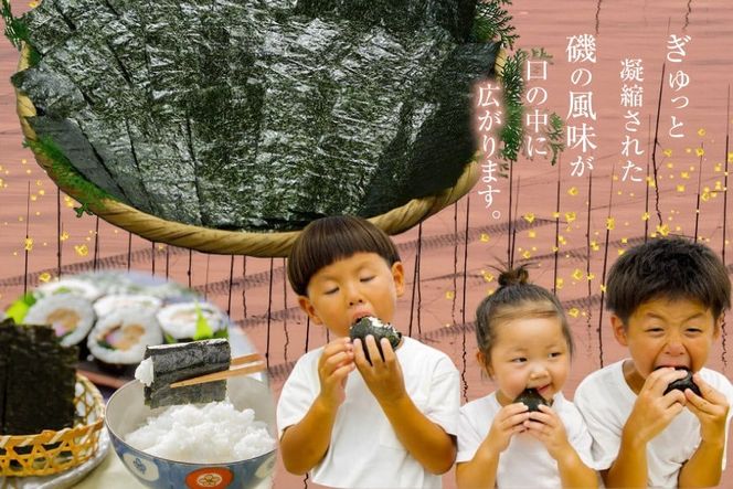 AJ678 海苔 有明海産 おむすび三昧 64枚 [ 海苔 のり 味付け海苔 味付けのり 塩のり 焼き海苔 味海苔 塩海苔 おにぎり 個包装 有明海 国産 株式会社丸政水産 長崎県 島原市 ]