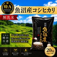 【令和7年産】【食味鑑定士厳選】日本棚田百選のお米 無洗米 天空の里 魚沼産 こしひかり 20kg(5kg×4)