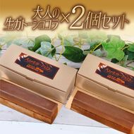 ガトーショコラ 大人の生ガトーショコラ 2個 セット 洋菓子 ケーキ デザート テリーヌ チョコレート ※配送不可:離島 