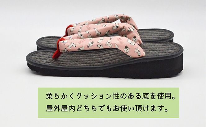 信貴×雪丸 ゆきまる雪駄 屋内屋外兼用 BP 履物 和 和テイスト お祭り お祭り衣装 小物 屋内外兼用 室内で履ける 太めの鼻緒 伝統的履物 手作業 日本の伝統 柄入り鼻緒 