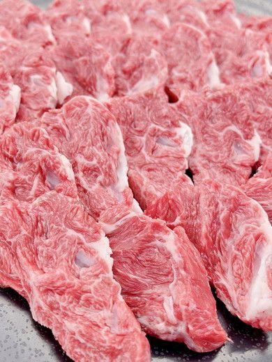 【1-381】焼肉用(ネクタイ)スライス　200ｇ×3Ｐ　真空パック