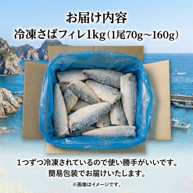 国産 訳あり さばフィレ 1kg 冷凍 三陸産 カマ無し 鯖 サバ 魚 魚介 海産物 加工品 惣菜 そうざい お惣菜 保存 保存食 簡単 お手軽 ごはん 夕飯 おかず 国産 大船渡 大船渡市 三陸 岩手県