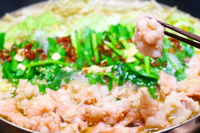 明太子 もつ鍋 訳あり セット 博多 醤油 牛もつ鍋 2人前 辛子明太子 切子 100g 1個 [木村食品 福岡県 宇美町 um40beg040055] 牛もつ めんたいこ