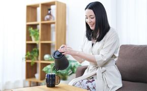 ORORU樽型マグカップ 380ml ブルー 312011_DF003VC04