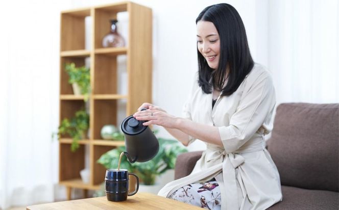 ORORU樽型マグカップ 380ml ブルー 312011_DF003VC04