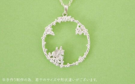 ドット ネックレス ( 中 )【Chloroplast / クロロプラスト】 [ALF012] アクセサリー ジュエリー ネックレス シルバー 手作り ドット