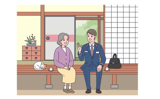郵便局のみまもりサービス「みまもり訪問サービス」（6カ月）