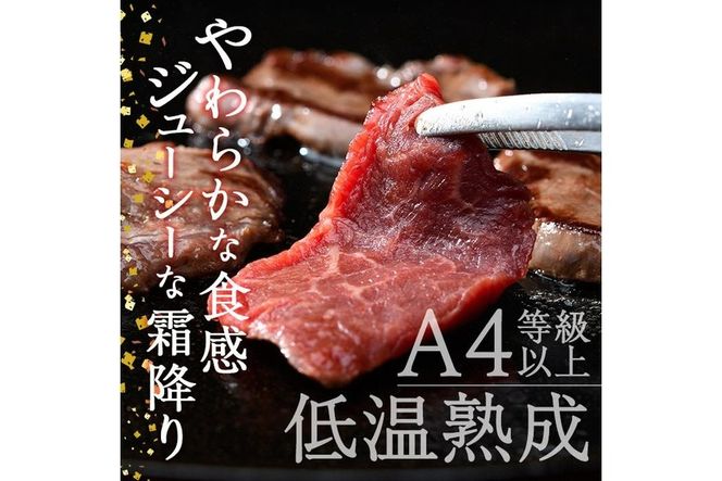 おおいた和牛 ランプ 焼肉 (200g) 国産 牛肉 肉 霜降り 低温熟成 A4 和牛 ブランド牛 BBQ 冷凍 大分県 佐伯市【DH241】【(株)ネクサ】