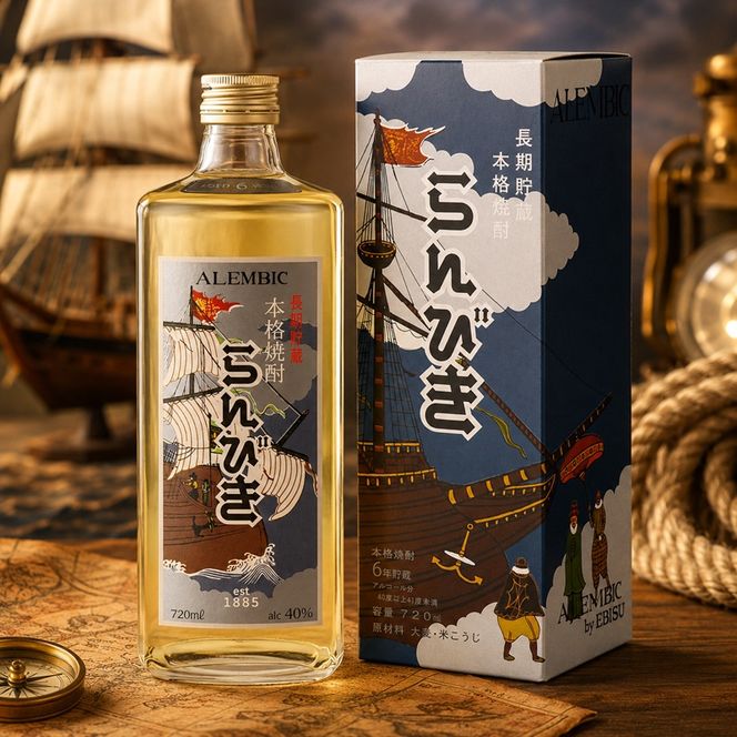 本格焼酎らんびき10年・6年・3年詰合せ【ゑびす酒造】 お酒 