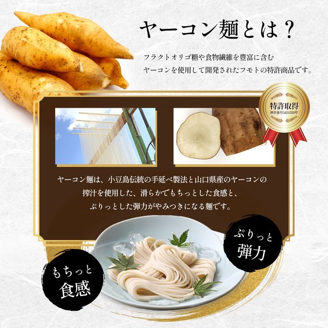 【 小豆島 】小豆島手延べヤーコン麺 160g×12袋 手延べ そうめん 素麺 小豆島 土庄町 麺 ヤーコン ヤーコンめん