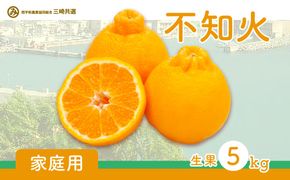 【先行予約】【家庭用】不知火 5kg ※離島への配送不可（2026年2月上旬より順次発送予定） IKTBD016