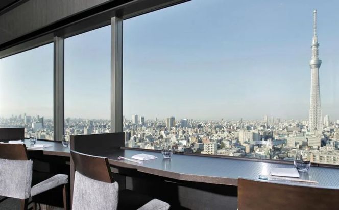 スカイツリー（R）ビューレストラン 簾【ランチペア券】三簾重＋東京スカイツリー（R）入場引換券 SKYTREE 東京都 食事券 ペア入場券 優待券 お食事券 展望 SKYTREE 東京都 墨田区 チケット 和食 観光 デート 