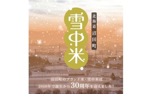 令和8年産【定期便3ヶ月】ななつぼし 精米 20kg（5kg×4袋） 【10月発送】開始 雪冷気 籾貯蔵 雪中米 北海道 nr-3130