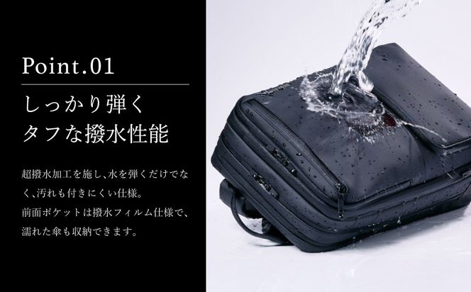 トンドブレンド バックパック グレー FW03-105 / リュック リュックサック ビジネスリュック ワンタッチ開閉 荷重分散 キーロック 防水 キャリー通し メンズ レディース バッグ かばん カバン 鞄 tondo アートフィアー