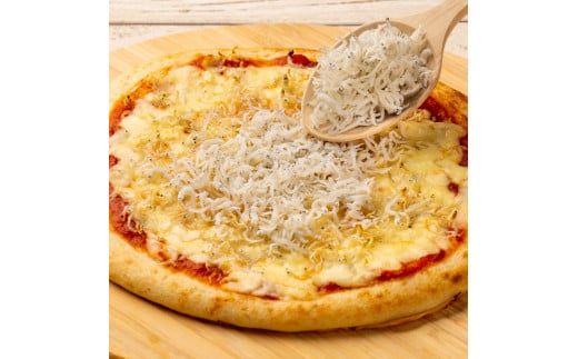 【CF-R7hbk】たっぷり！しらすピザ 4枚入り(和風2枚・トマト2枚) 和風ピザ 冷凍ピザ ぴざ pizza ピッツァ シラス 大葉 味噌 トマトベース お取り寄せグルメ 美味しい おいしい おやつ ホームパティ