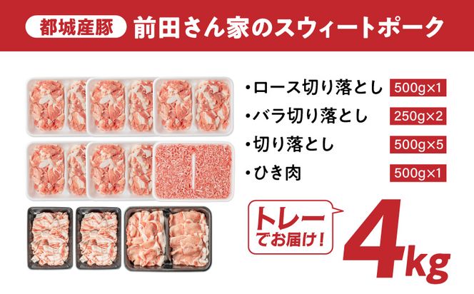 「前田さん家のスウィートポーク」肉肉肉4kgセット_AC-89-002-4kg