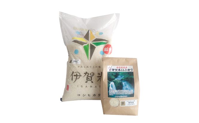 【精米】令和7年産　伊賀米コシヒカリ　5kg+特別栽培米1kg　お米 米 白米 こしひかり ごはん 三重県 名張市