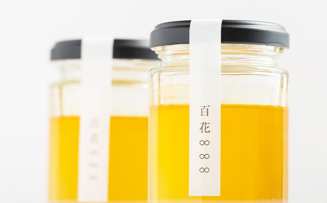 はちみつ 百花∞∞∞(垂れ蜜) 2個(100g×2)  国産 はちみつ 日本製 ハチミツ 蜂蜜 百花蜜 ハニー パンケーキ ヨーグルト 山口農園 高知県 香南市 国産 ya-0003