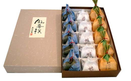 〈御菓子司　恵那福堂〉栗きんとん・柿つづみ・岩清水の詰合せ（計15個） F4N-2507