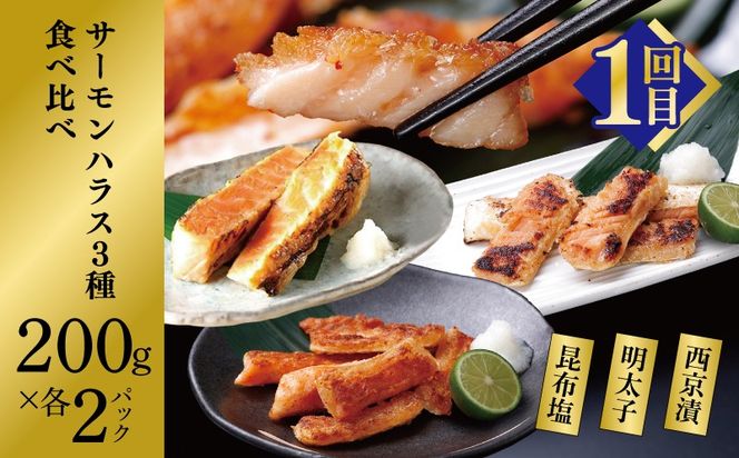 099Z418 【北国からの贈り物】お楽しみ海鮮定期便 全3回【毎月配送コース】