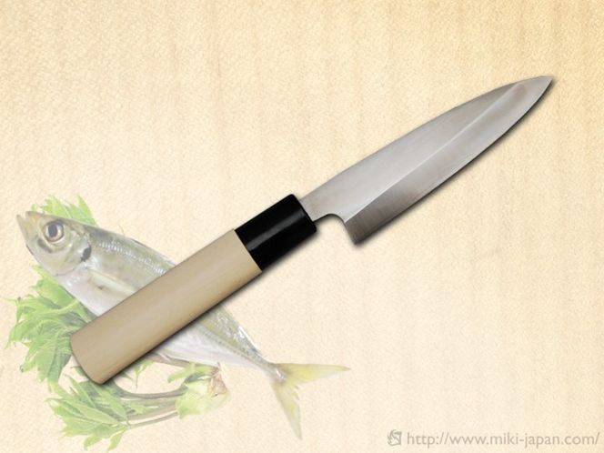 サビに強い片刃小包丁 120