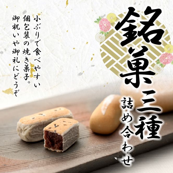 両口屋是清 銘菓詰合せ（三種類詰合せ　22個入）［045R10］