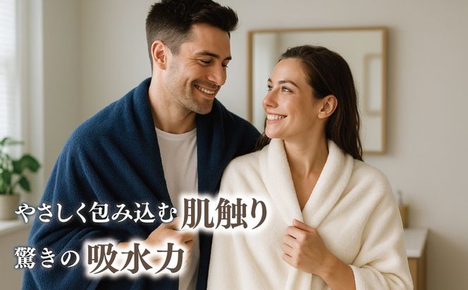 099H4133 高級泉州タオル ラガマフィン バスタオル グレー 6枚